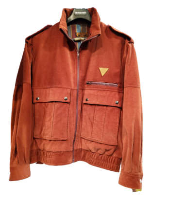 blouson vintage en velours côtelé la livraison gratuite