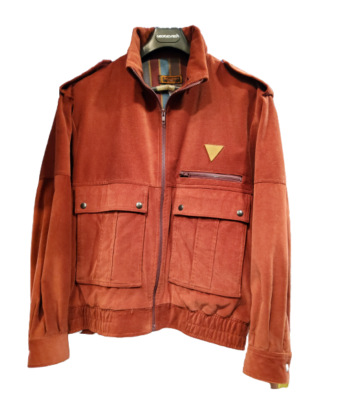 blouson vintage en velours côtelé la livraison gratuite