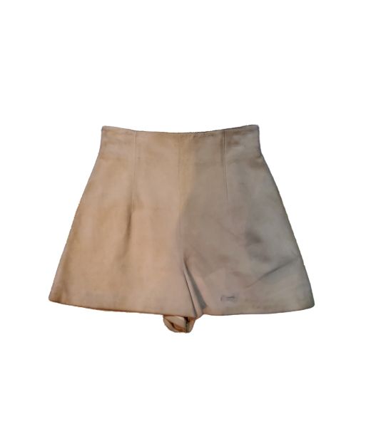 Mini shorts en cuir store